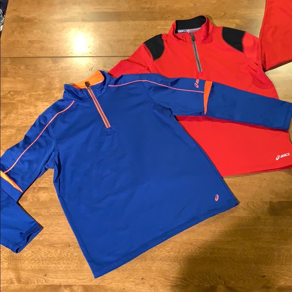 ASICS quarter zip bundle